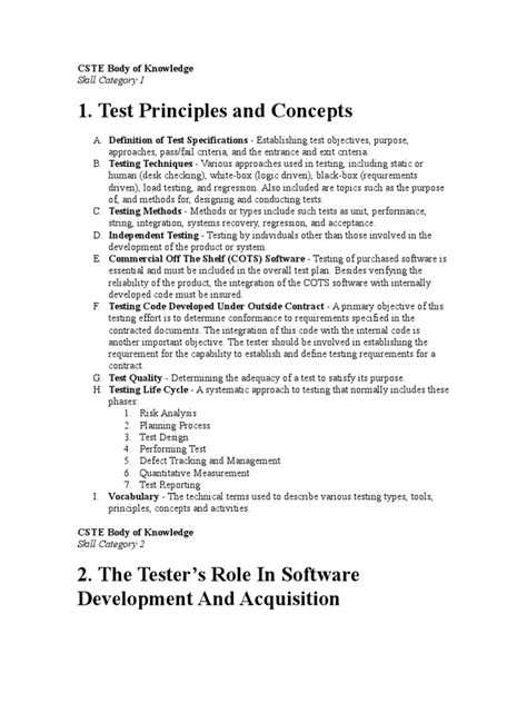 software testing body of knowledge for cste stbok hard copy|istqb vs cste certification.